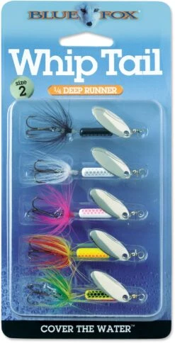 Blue Fox Whip Tail 5-Piece Variety Kit 7 Blue Fox Whip Tail 5-Piece Variety Kit -Fishing Sports Shop 12965320163383