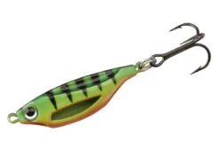 13 Fishing Flash Bang 3/8 Oz. Jigging Rattle Spoon W/ Glow Sticks -Fishing Sports Shop 31511762927705