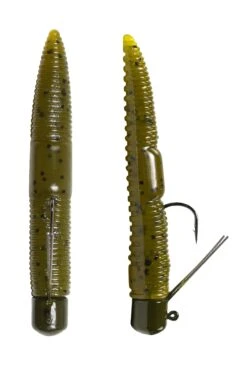 Lunkerhunt Pre-Rigged Finesse Worm 3 Inch Ned Rig Stickbait -Fishing Sports Shop 31535411920985