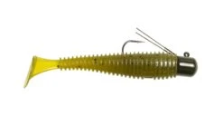 Lunkerhunt Pre-Rigged Finesse Swimbait 3 Inch Paddle Tail Swimbait -Fishing Sports Shop 31535656304729