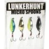 Lunkerhunt Micro Spoon 4-Piece Multi Pack 2 Lunkerhunt Micro Spoon 4-Piece Multi Pack -Fishing Sports Shop 31537688903769
