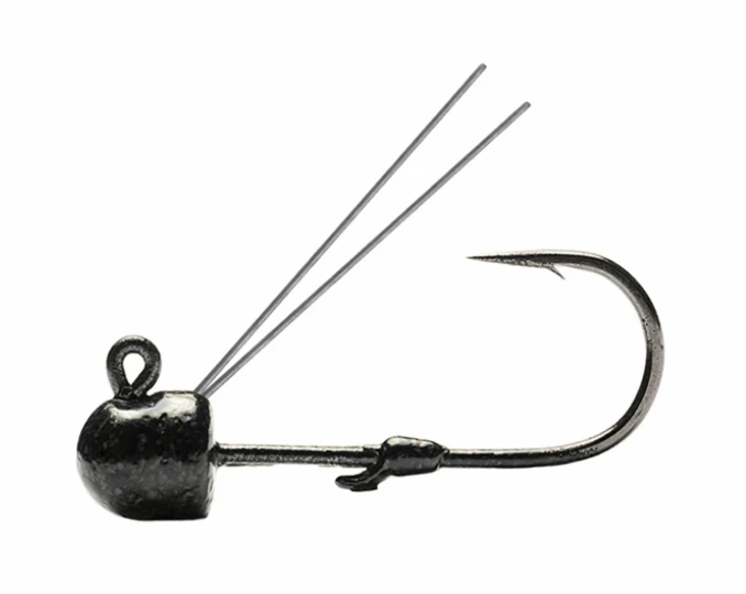 Mustad Weedless Grip-Pin Ned Jig Heads 4 Pack 3 Mustad Weedless Grip-Pin Ned Jig Heads 4 Pack