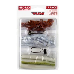 YUM Ned Rig Essentials 17-Piece Kit -Fishing Sports Shop 32102421463129