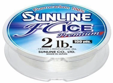 Sunline FC Ice Premium Ice Fishing Fluorocarbon 100 Yards 3 Sunline FC Ice Premium Ice Fishing Fluorocarbon 100 Yards
