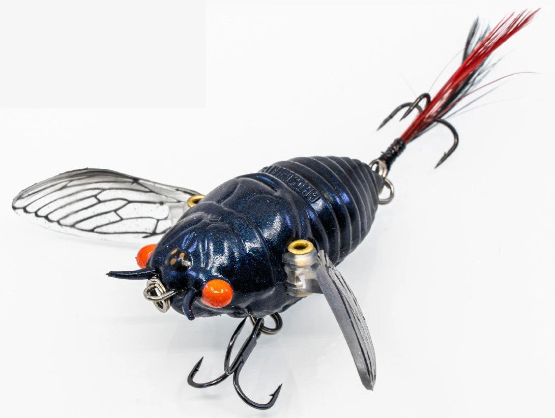 Chasebaits Ripple Cicada 1 3/4 Inch Wakebait Crawler 9 Chasebaits Ripple Cicada 1 3/4 Inch Wakebait Crawler - Image 7