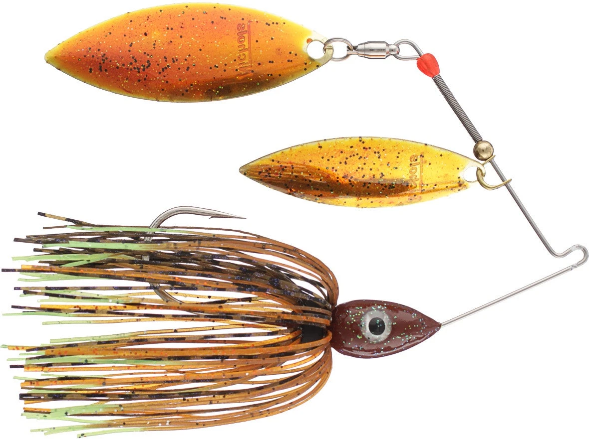 Nichols Pulsator Metal Flake Double Willow Spinnerbait 7 Nichols Pulsator Metal Flake Double Willow Spinnerbait - Image 5