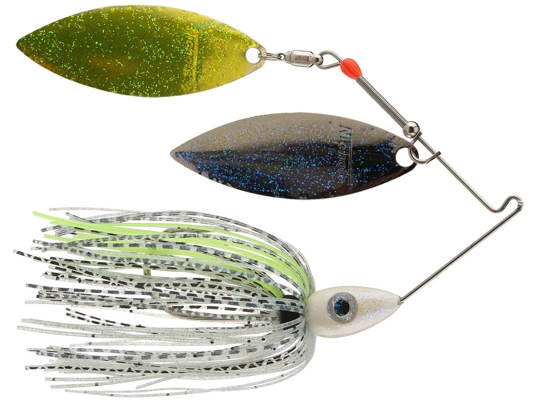 Nichols Pulsator Metal Flake Double Willow Spinnerbait 8 Nichols Pulsator Metal Flake Double Willow Spinnerbait - Image 6