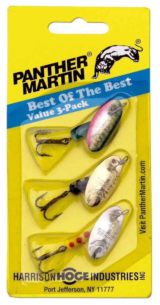 Panther Martin Best Of The Best 3 Pack Spinner Kit 3 Panther Martin Best Of The Best 3 Pack Spinner Kit