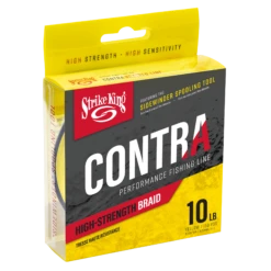 Strike King Contra Braid 300 Yards Hi-Vis Yellow