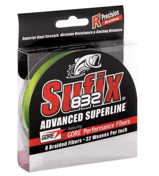 Sufix 832 Advanced Superline Braided Fishing Line 300 Yards Neon Lime 3 Sufix 832 Advanced Superline Braided Fishing Line 300 Yards Neon Lime