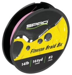 SPRO Finesse Braid 8x Flash Pink 164 Yards -Fishing Sports Shop 39781706137689