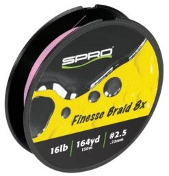 SPRO Finesse Braid 8x Flash Pink 164 Yards -Fishing Sports Shop 39781706170457