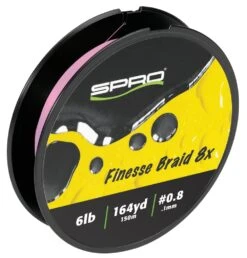 SPRO Finesse Braid 8x Flash Pink 164 Yards -Fishing Sports Shop 39781706203225