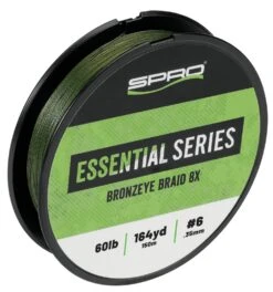 SPRO Bronzeye Braid 8x Moss Green 164 Yards -Fishing Sports Shop 39782028443737