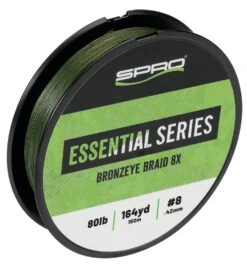 SPRO Bronzeye Braid 8x Moss Green 164 Yards -Fishing Sports Shop 39782028476505