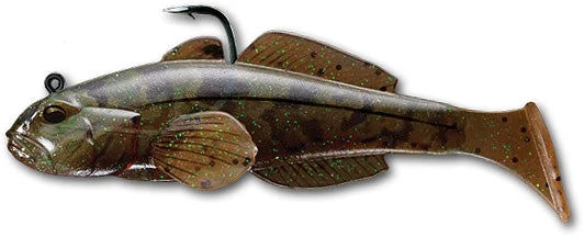 LIVETARGET Goby Paddle Tail Swimbait 3 Pack 4 LIVETARGET Goby Paddle Tail Swimbait 3 Pack - Image 2