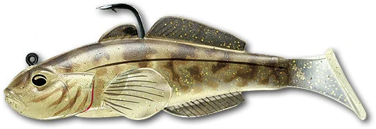 LIVETARGET Goby Paddle Tail Swimbait 3 Pack 5 LIVETARGET Goby Paddle Tail Swimbait 3 Pack - Image 3