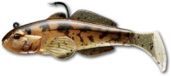 LIVETARGET Goby Paddle Tail Swimbait 3 Pack 15 LIVETARGET Goby Paddle Tail Swimbait 3 Pack -Fishing Sports Shop 40020172046425