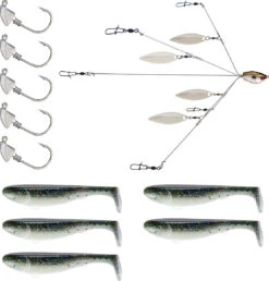 YUM Scottsboro Kit YUMbrella Flash Mob Jr. 3 Inch Swimbait Kit