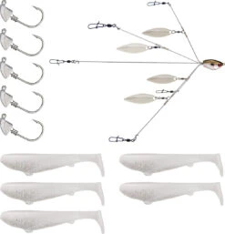 YUM Scottsboro Kit YUMbrella Flash Mob Jr. 3 Inch Swimbait Kit -Fishing Sports Shop 40397897269337