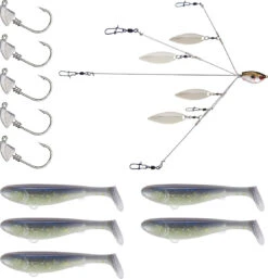 YUM Scottsboro Kit YUMbrella Flash Mob Jr. 3.5 Inch Swimbait Kit -Fishing Sports Shop 40397899268185