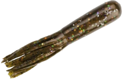 Strike King Bitsy Tube 2 3/4 Inch Soft Plastic Tube 10 Pack -Fishing Sports Shop BT2.75 92 BitsyTube WatermelonCopperCraw GlamRight