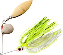 Booyah Tandem Blade Spinnerbait 40 Booyah Tandem Blade Spinnerbait -Fishing Sports Shop BYBT14646 chart white shad