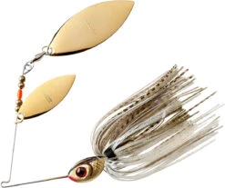 Booyah Double Willow Blade Spinnerbait -Fishing Sports Shop BYBW12641 goldshiner