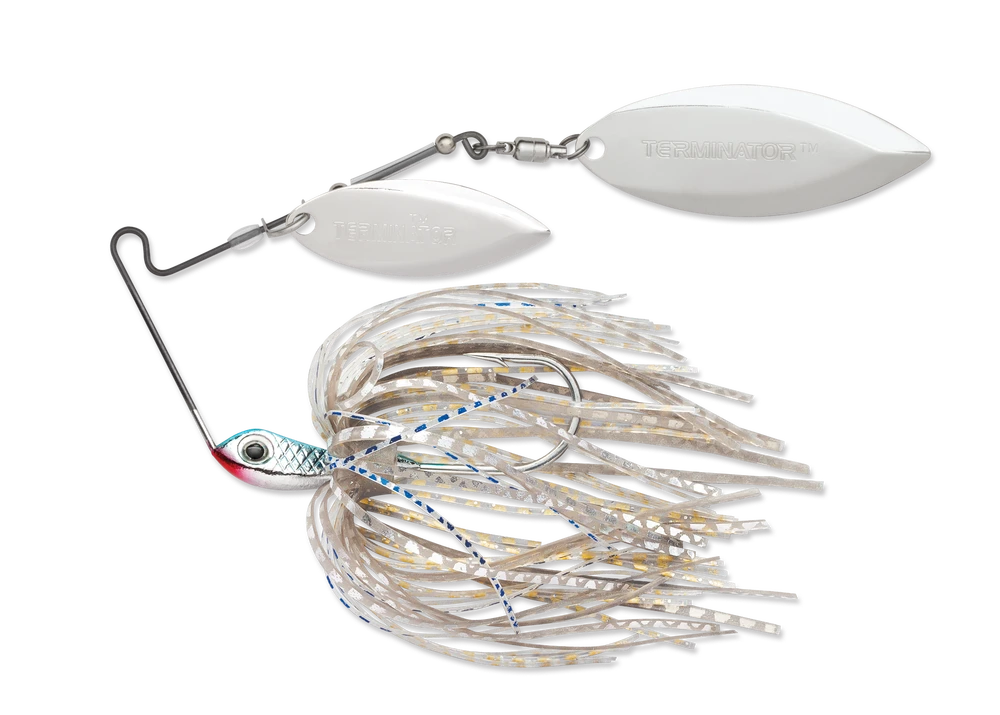 Terminator Super Stainless Spinnerbait Double Willow 1/2 Oz. 4 Terminator Super Stainless Spinnerbait Double Willow 1/2 Oz. - Image 2