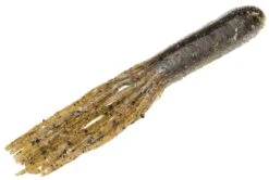 Strike King Coffee Tubes 4 1/2 Inch Flip-N-Tube 6 Pack -Fishing Sports Shop CT4.5 46 CoffeeTube GreenPumpkin GlamRight