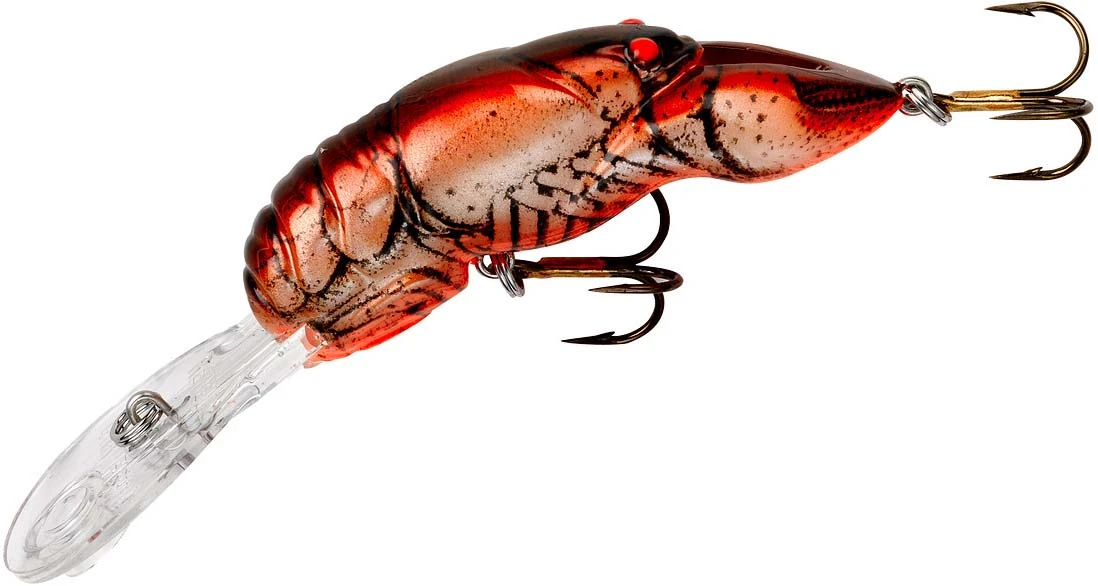 Rebel Deep Wee Crawfish Lure 2 3/8 Inch Medium Diving Crankbait 4 Rebel Deep Wee Crawfish Lure 2 3/8 Inch Medium Diving Crankbait - Image 2