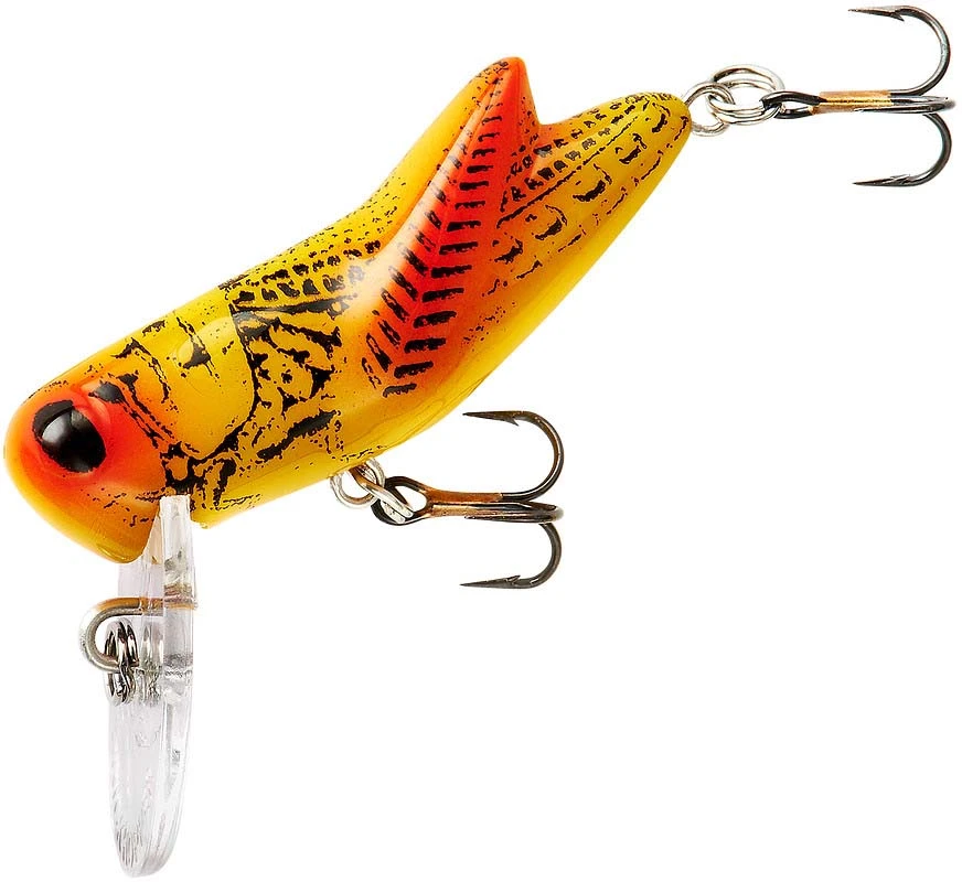 Rebel Crickhopper 1 1/2 Inch Ultralight Waking Crankbait 9 Rebel Crickhopper 1 1/2 Inch Ultralight Waking Crankbait - Image 7