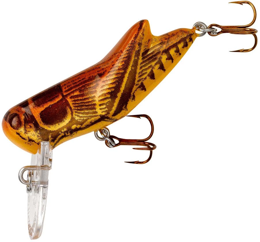 Rebel Crickhopper 1 1/2 Inch Ultralight Waking Crankbait 4 Rebel Crickhopper 1 1/2 Inch Ultralight Waking Crankbait - Image 2