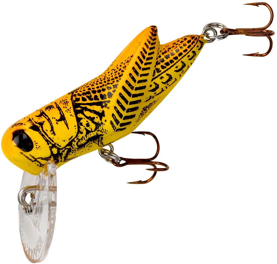 Rebel Crickhopper 1 1/2 Inch Ultralight Waking Crankbait 10 Rebel Crickhopper 1 1/2 Inch Ultralight Waking Crankbait - Image 8