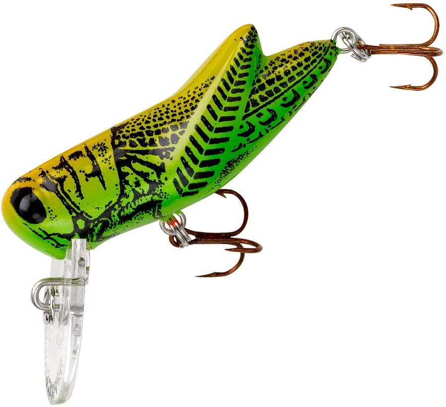 Rebel Crickhopper 1 1/2 Inch Ultralight Waking Crankbait 6 Rebel Crickhopper 1 1/2 Inch Ultralight Waking Crankbait - Image 4