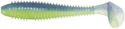 Keitech Fat Swing Impact 2.8 Inch Soft Paddle Tail Swimbait -Fishing Sports Shop FS.450 electric blue chartreuse