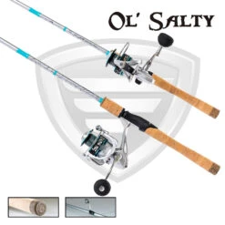 Favorite Fishing Ol' Salty Spinning Combo 17 Favorite Fishing Ol' Salty Spinning Combo -Fishing Sports Shop OlSaltySpinningCombo