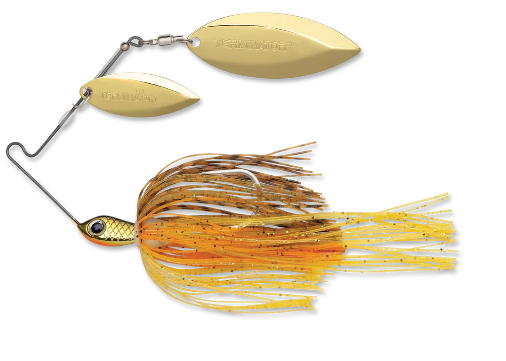 Terminator Stainless Pulse Skirt Spinnerbait Double Willow 1/2 Oz. 5 Terminator Stainless Pulse Skirt Spinnerbait Double Willow 1/2 Oz. - Image 3