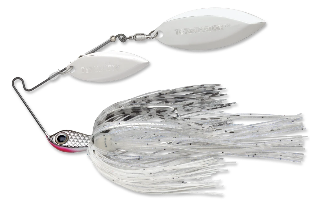 Terminator Stainless Pulse Skirt Spinnerbait Double Willow 1/2 Oz. 6 Terminator Stainless Pulse Skirt Spinnerbait Double Willow 1/2 Oz. - Image 4