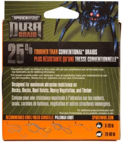 Spiderwire DuraBraid Braided Line - Moss Green -Fishing Sports Shop SpiderWireDURABRAID Filler MossGreen alt4