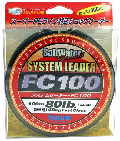 Sunline System Leader FC100 Fluorocarbon 3 Sunline System Leader FC100 Fluorocarbon