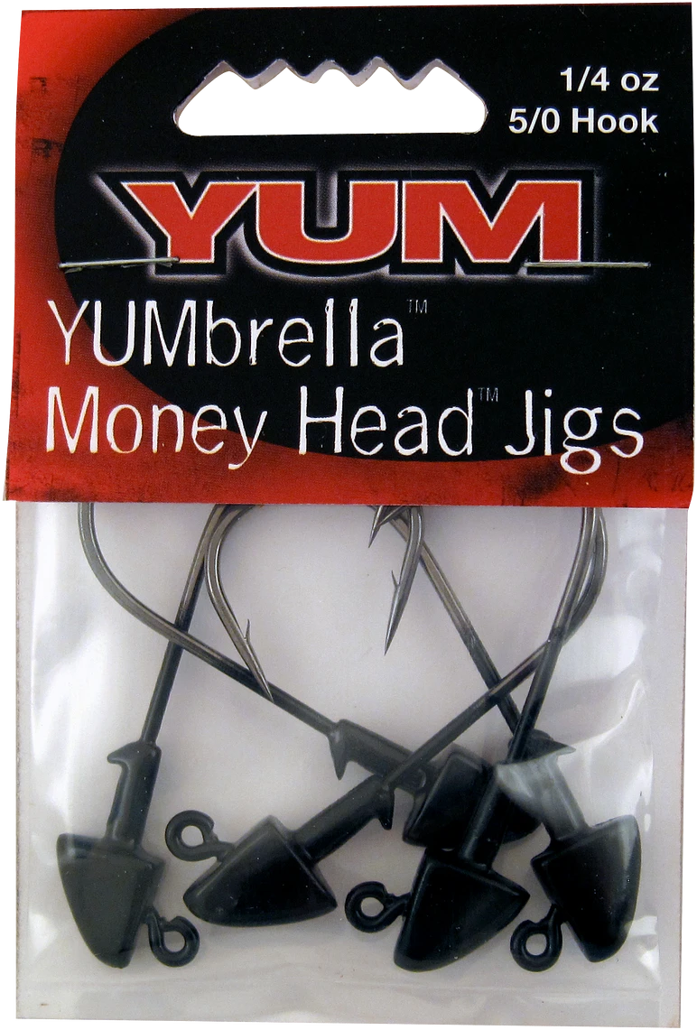 YUM Money Head Swimbait Jighead 5 Pack 4 YUM Money Head Swimbait Jighead 5 Pack - Image 2