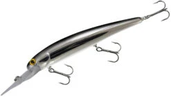 Bandit Suspending Minnow Walleye Deep -Fishing Sports Shop bdtsm31 chromeblackback
