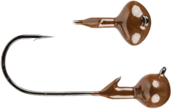 Strike King Tour Grade Football Shakey Jighead 3 Pack -Fishing Sports Shop brown