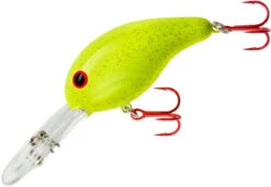 Bandit 300 Crappie Series Deep Diving Crankbait -Fishing Sports Shop chartreuse sparkle