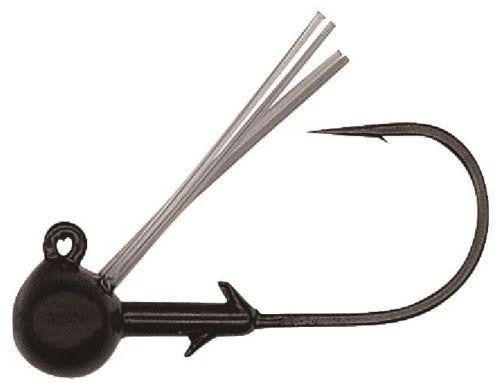 Hayabusa Brush Easy Round Ned Rig Jig Head W/ Weed Guard 4 Pack 3 Hayabusa Brush Easy Round Ned Rig Jig Head W/ Weed Guard 4 Pack