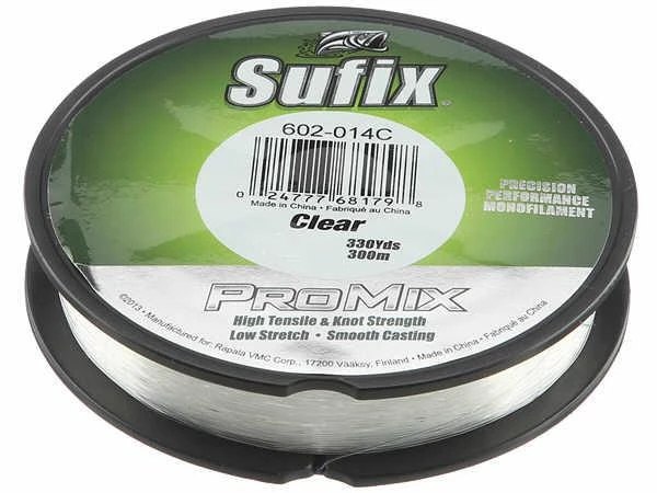 Sufix Pro Mix Clear Monofilament 330 Yards 3 Sufix Pro Mix Clear Monofilament 330 Yards