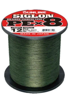 Sunline Siglon PEx8 Dark Green Braid 1980 Yards Braided Fishing Line